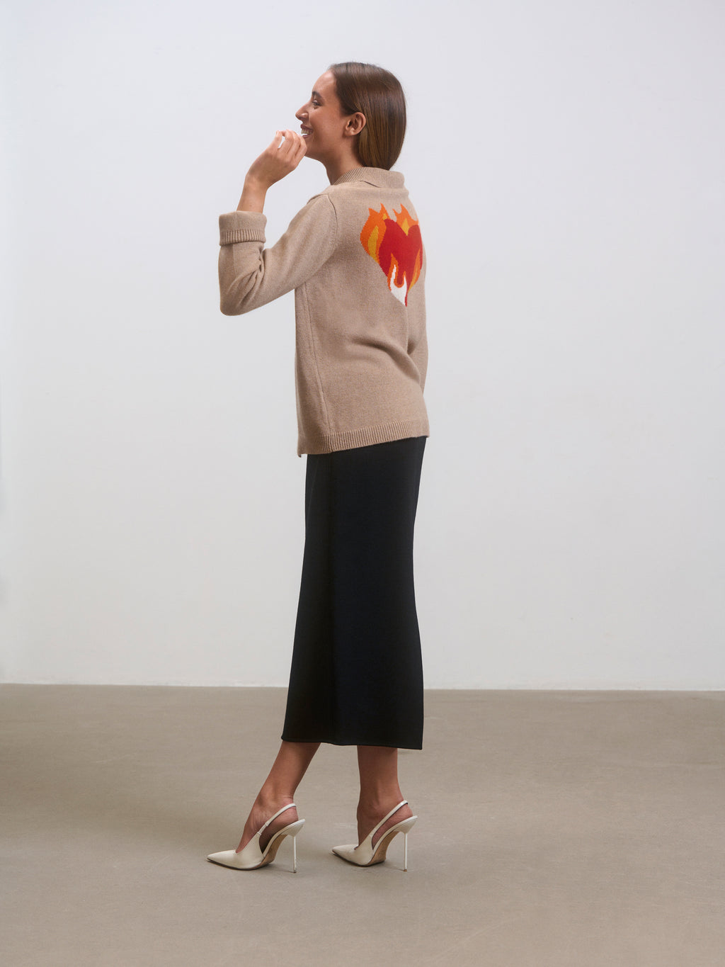 Heart in Flames Cashmere