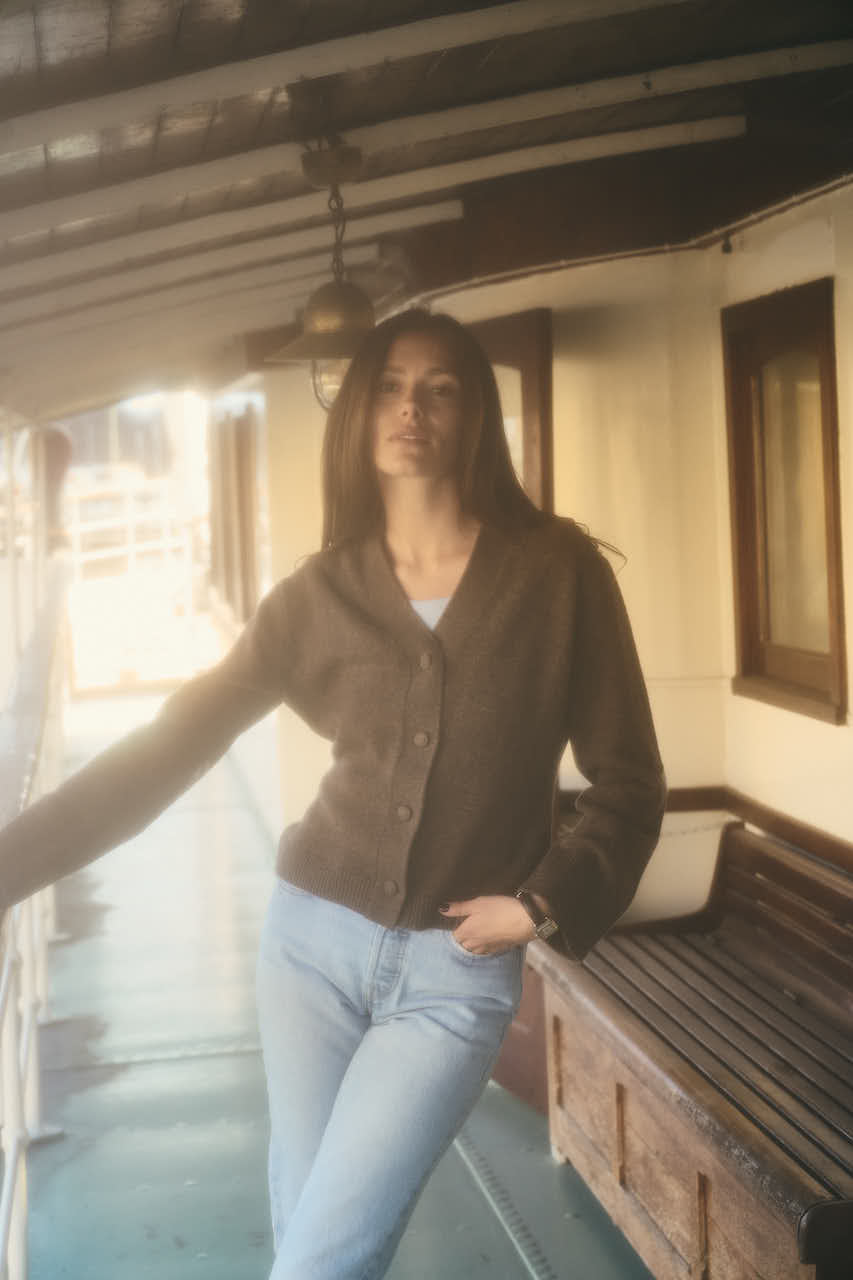 Stockholm Cardigan Brown