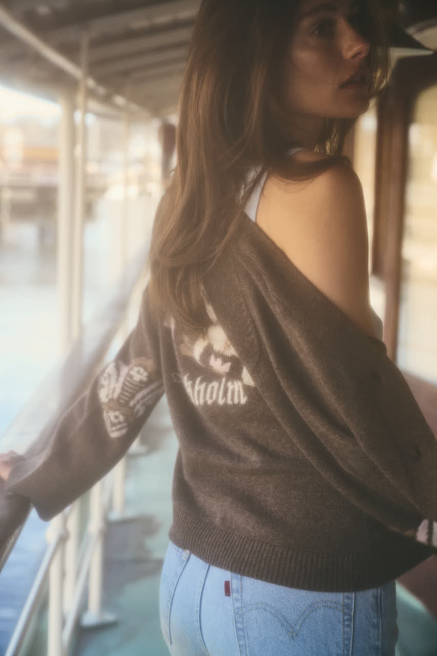 Stockholm Cardigan Brown