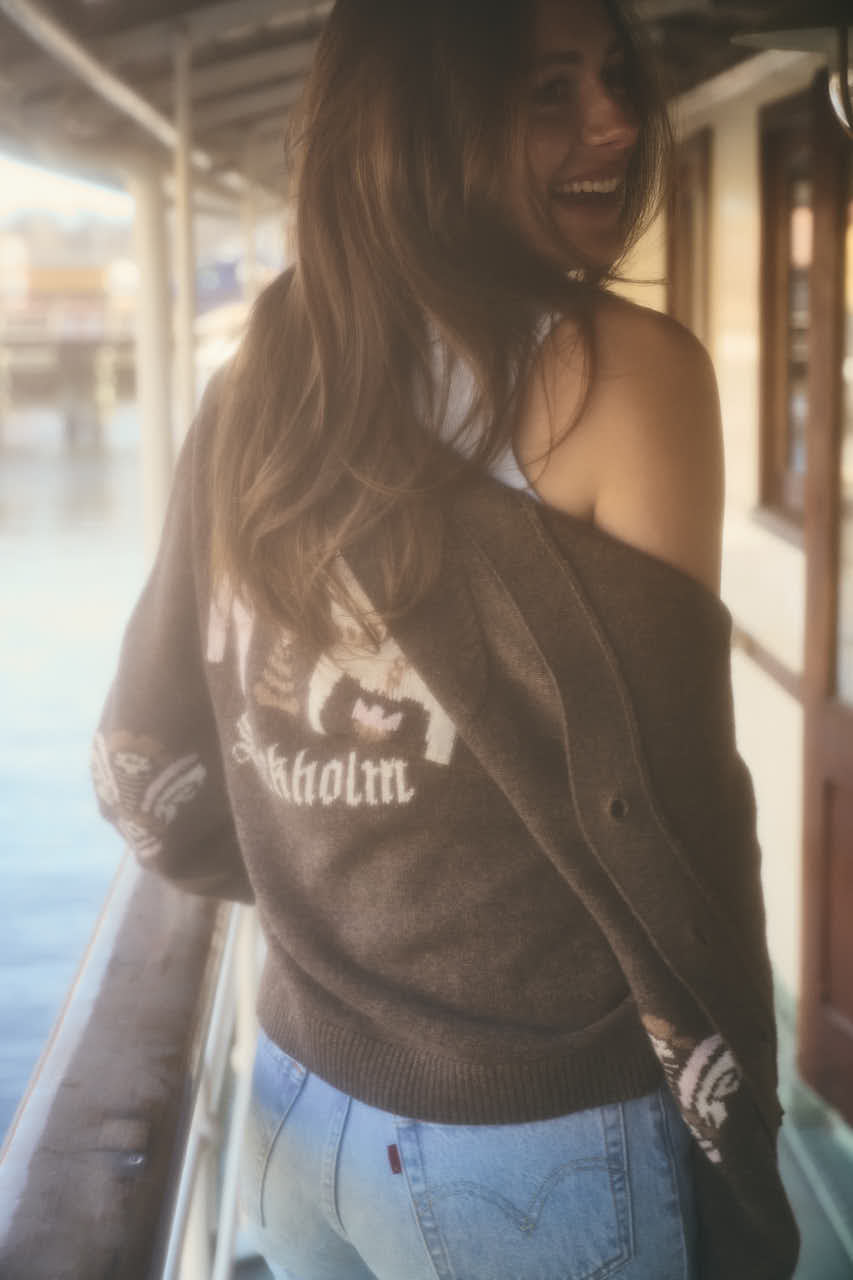 Stockholm Cardigan Brown