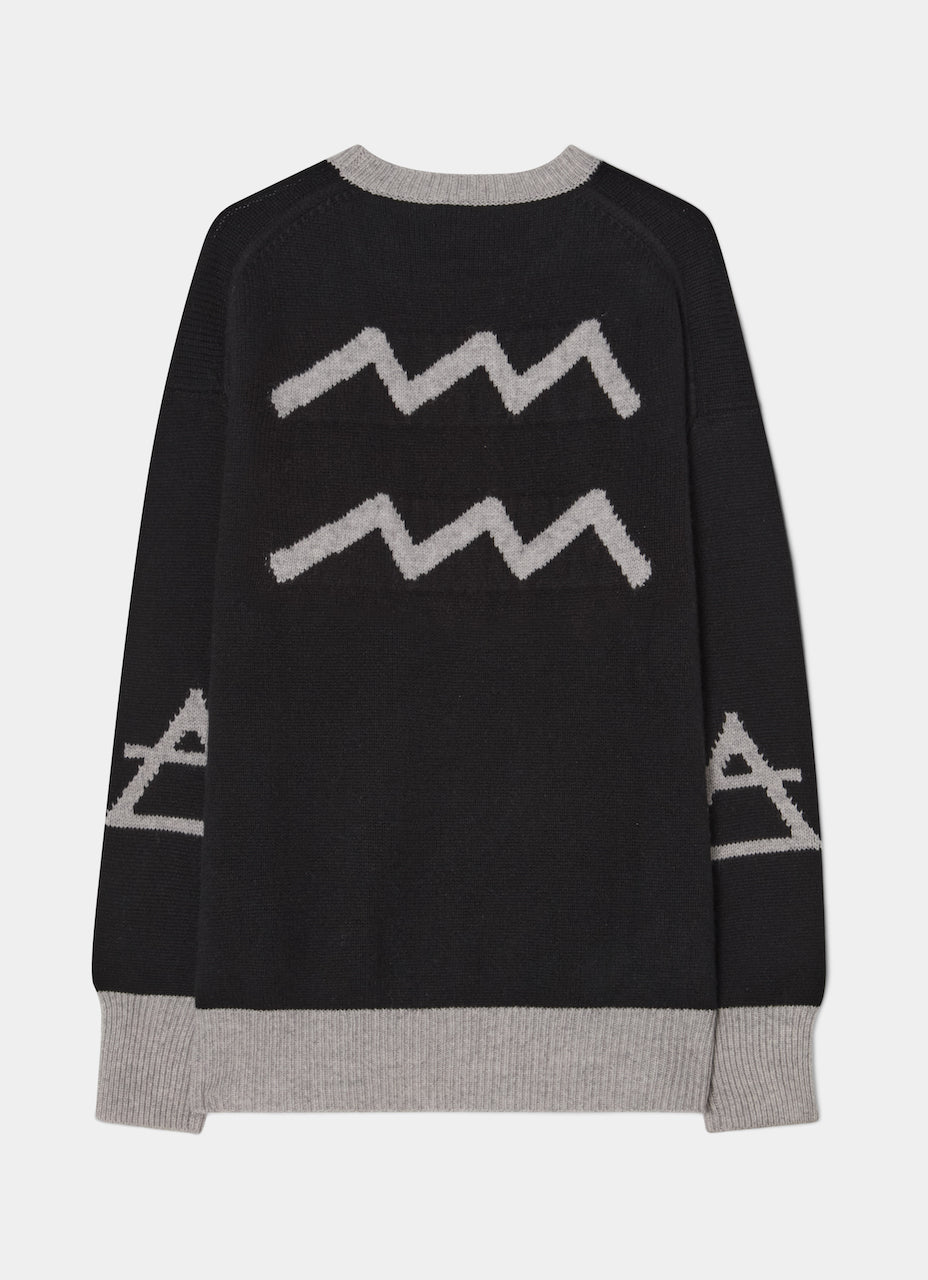 Astro crewneck 11 Aquarius