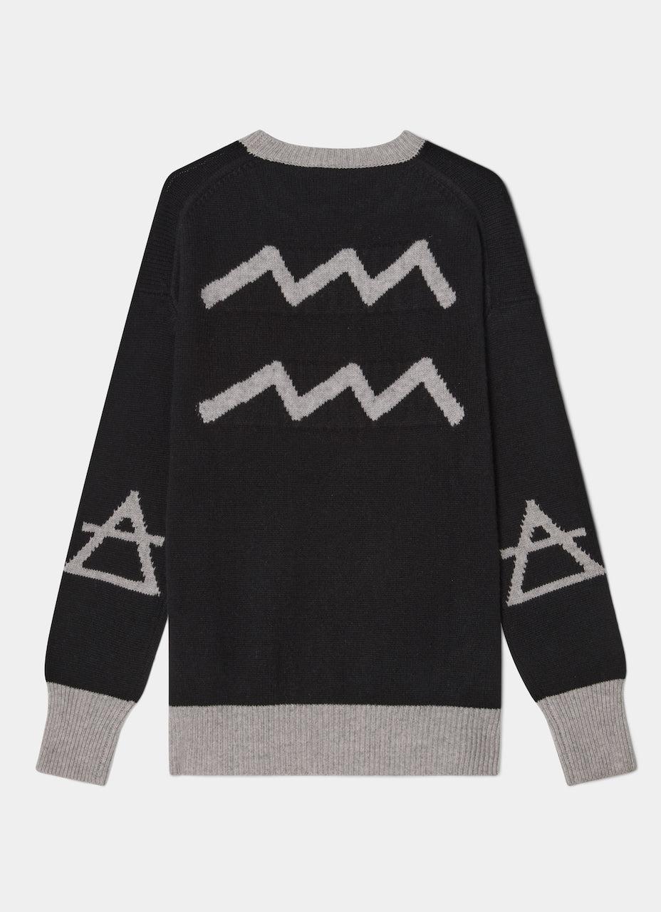 Astro crewneck 11 Aquarius