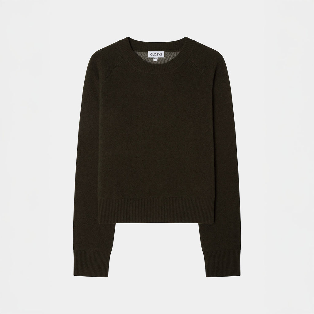 City Sweater - Paris Intarsia Green