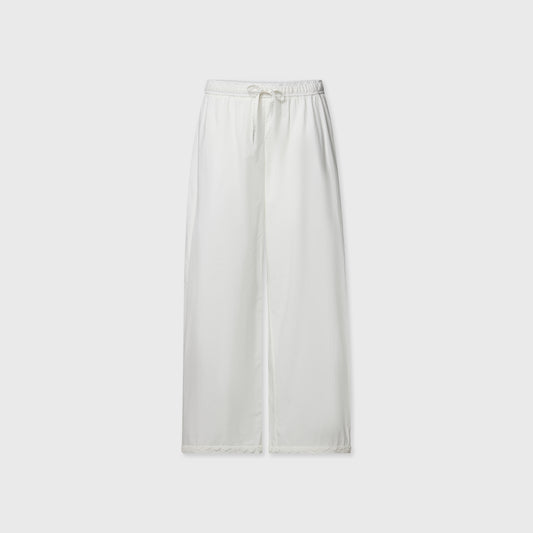Broderie Pants White