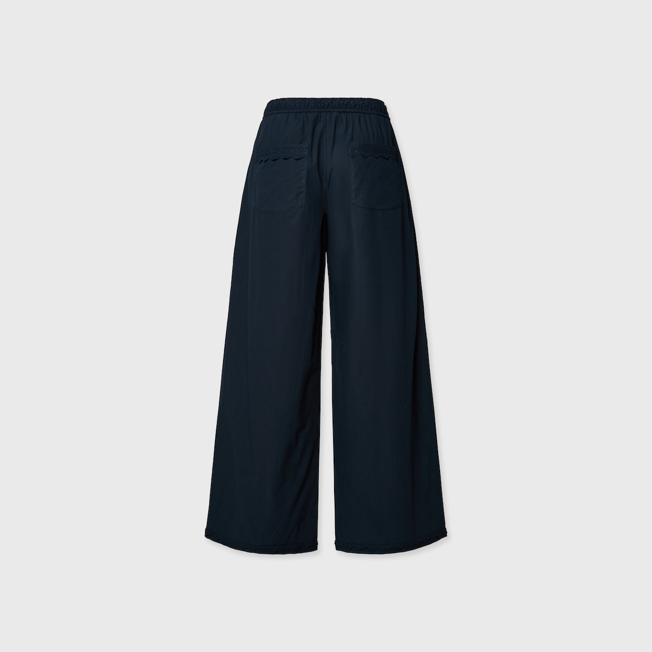 Broderie Pants Navy
