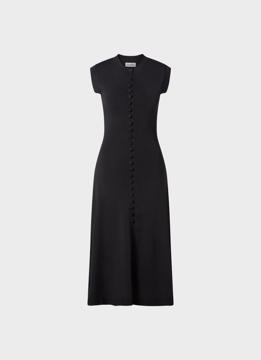 Knitted fitted dress