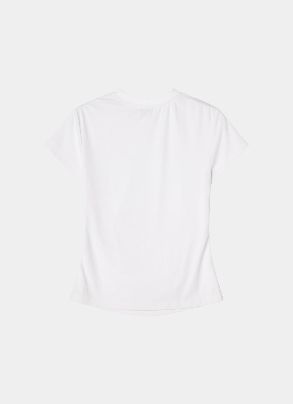Tight fitted t-shirt white
