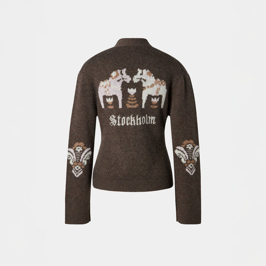 Stockholm Cardigan Brown