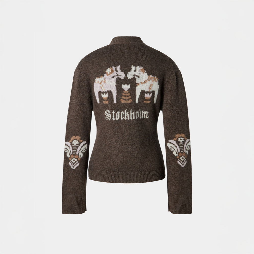 Stockholm Cardigan Brown