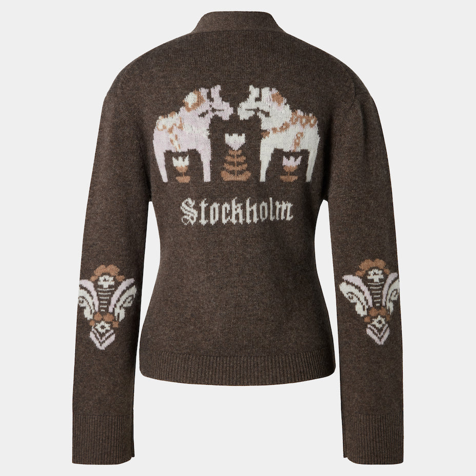 Stockholm Cardigan Brown