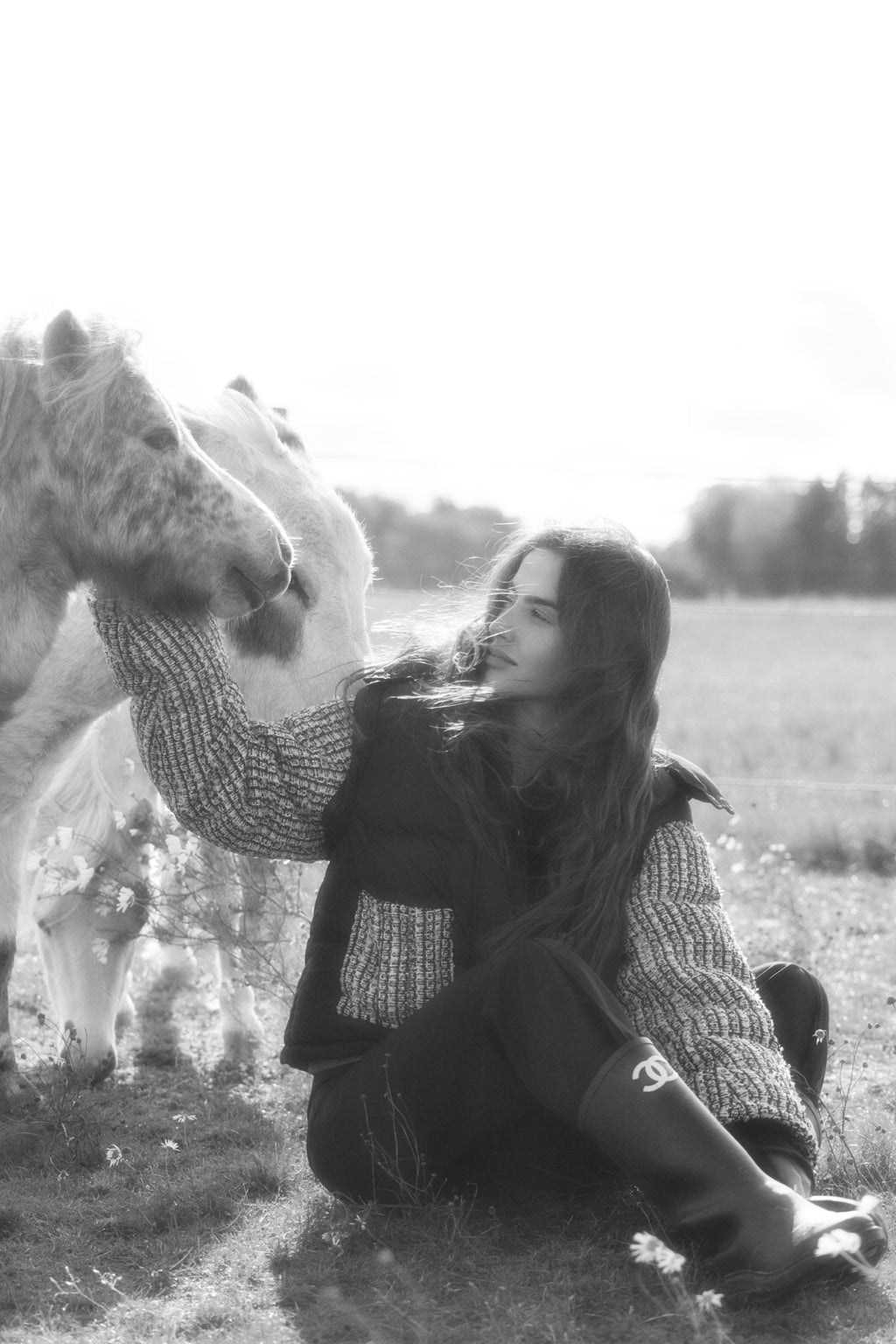 Tweed Puffer Jacket and Vest