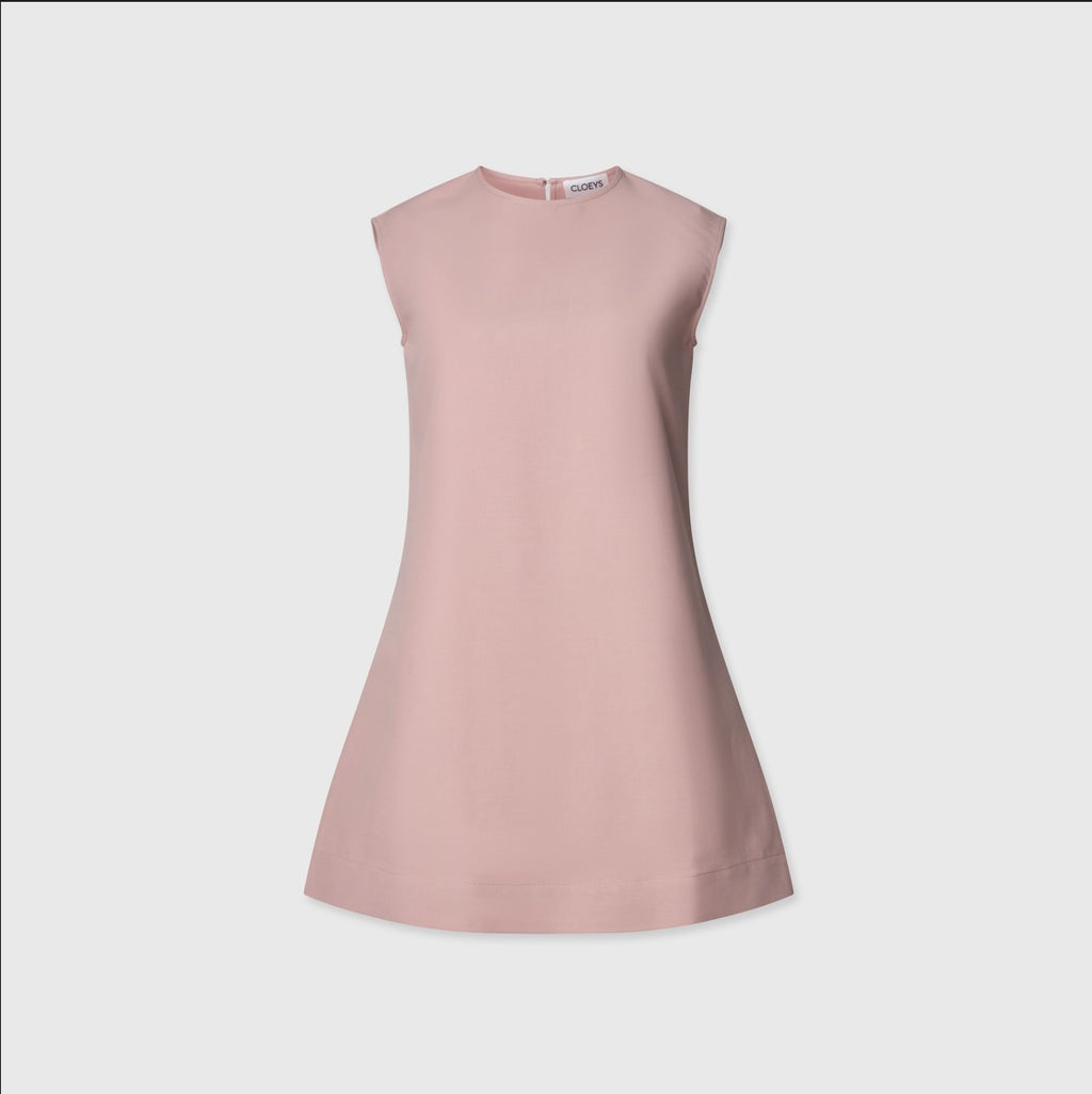 Heart cut out Dress Pink