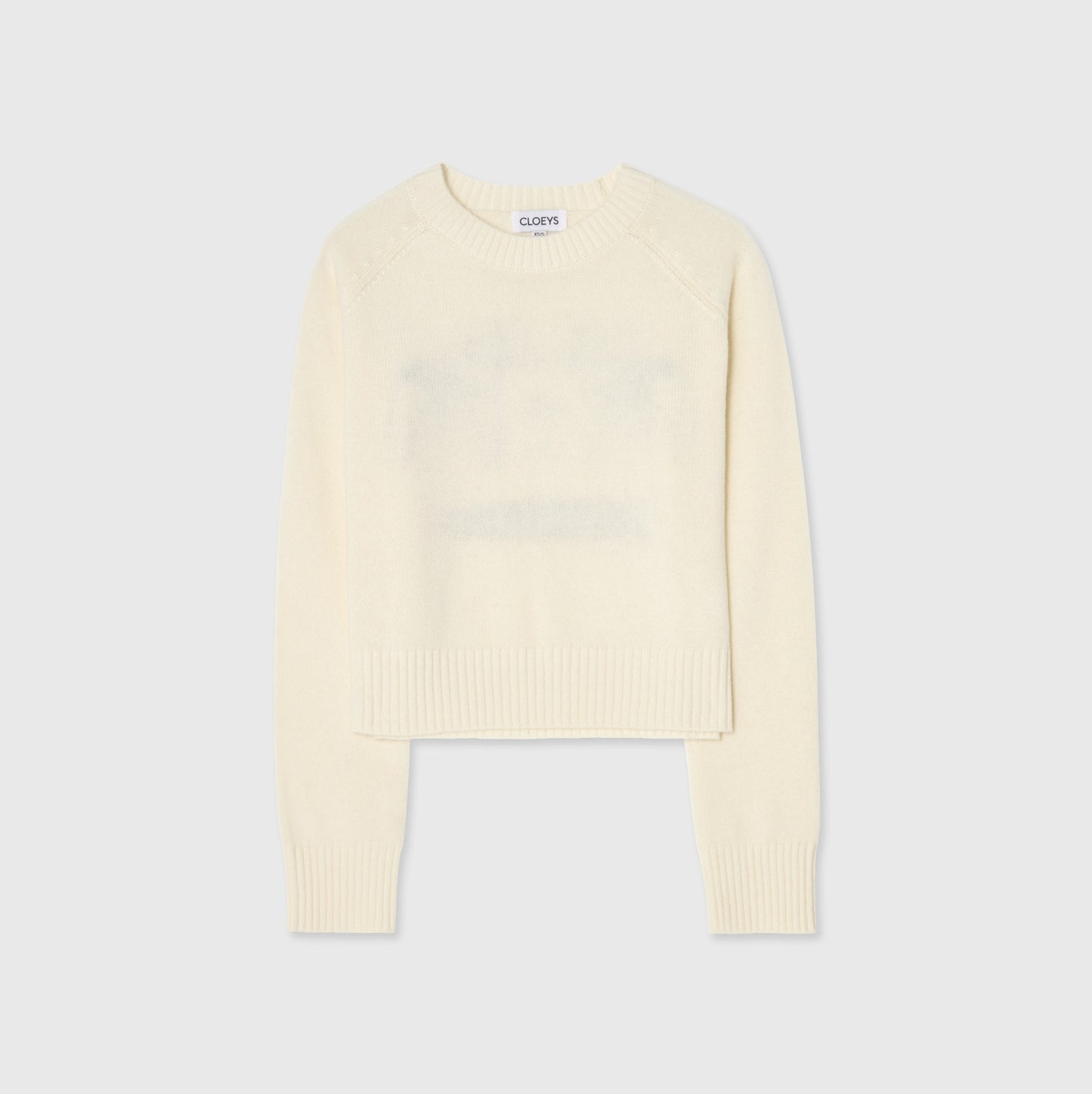 City Sweater - Stockholm Intarsia white