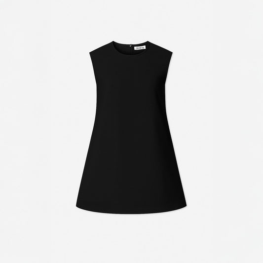 Heart cut out Dress Black