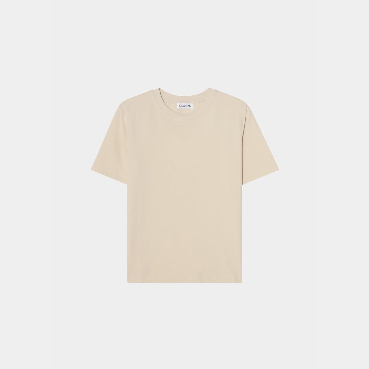 Heart at Back T-shirt Beige