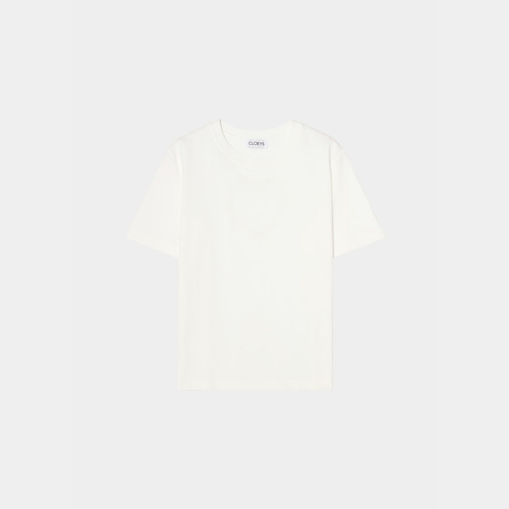 Heart at Back T-shirt White