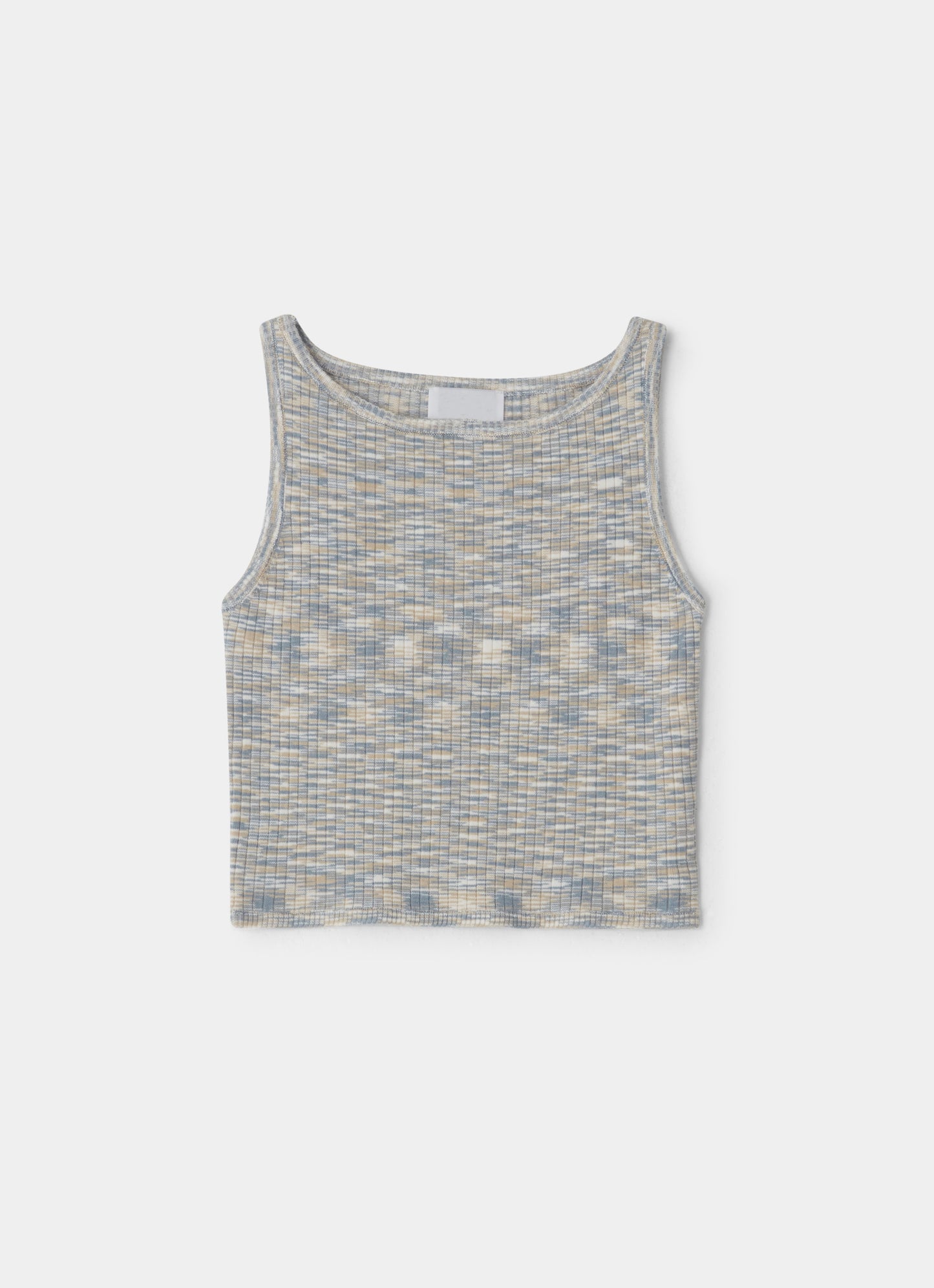 Space Dye Top Blue