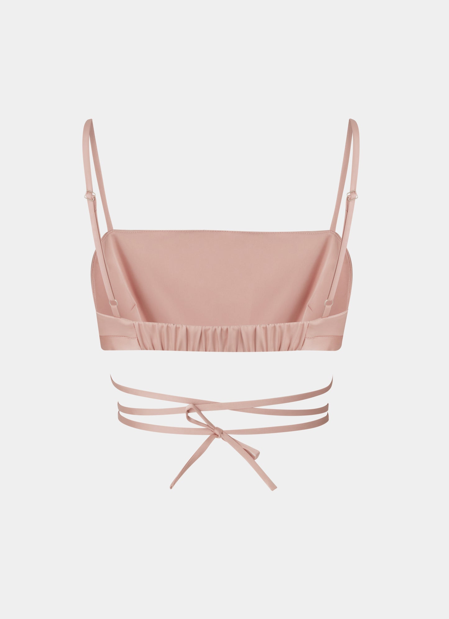 Satin Bra Top Pink