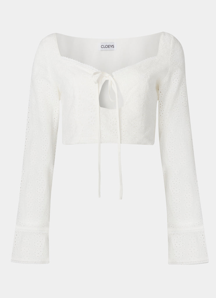 Broderie Anglaise top