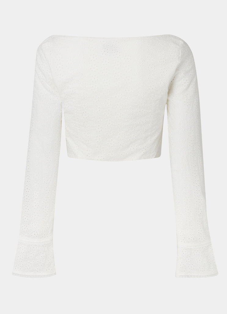 Broderie Anglaise top