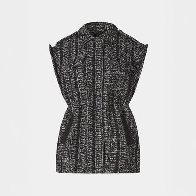 Tweed Jacket Vest