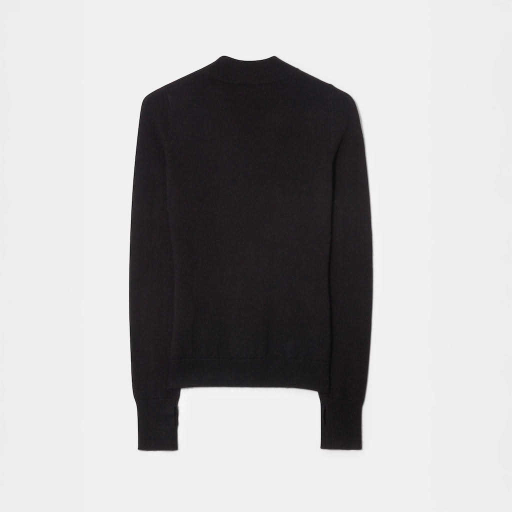 Heart sweater Black