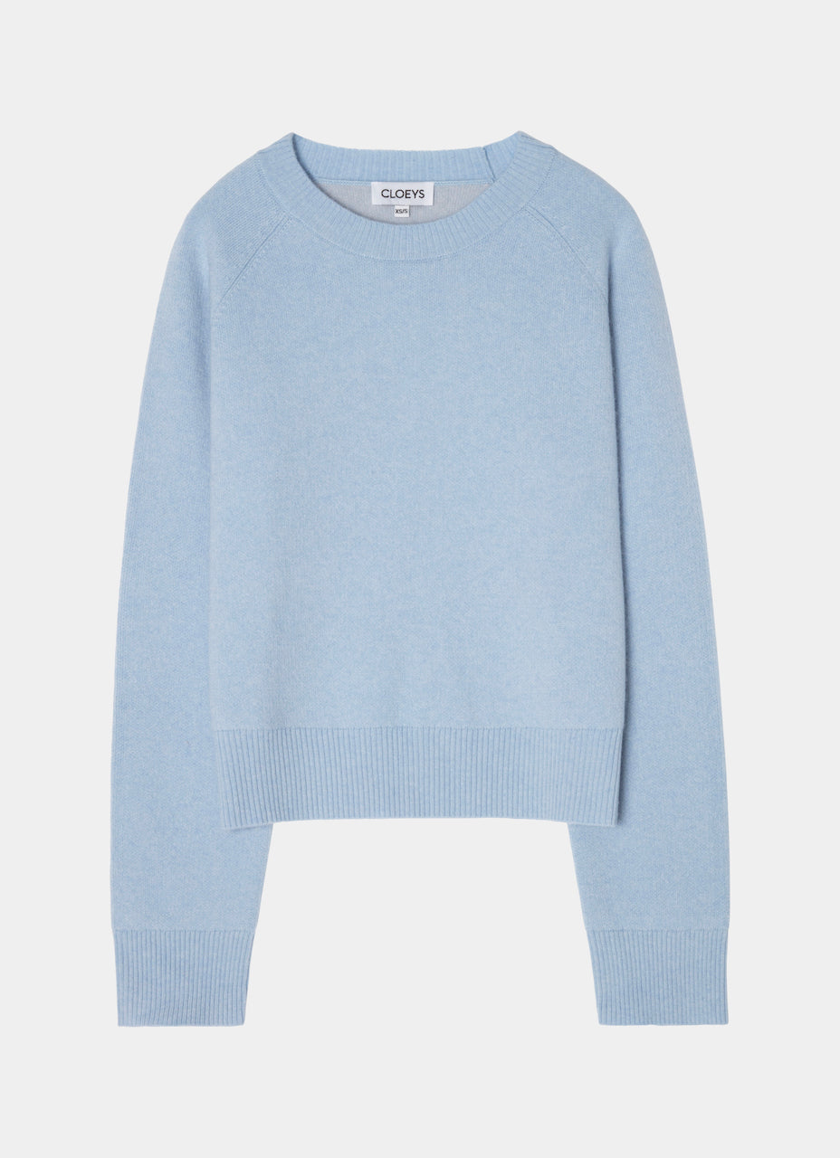 City Sweater - Paris Intarsia Blue