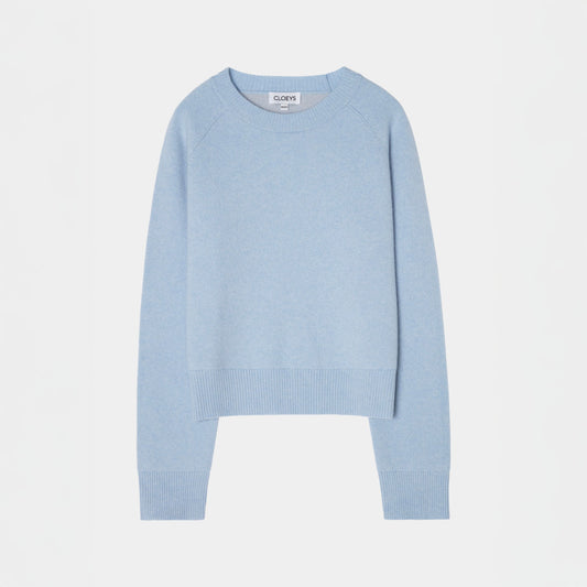 City Sweater - Paris Intarsia Blue