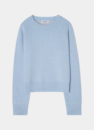 City Sweater - Paris Intarsia Blue