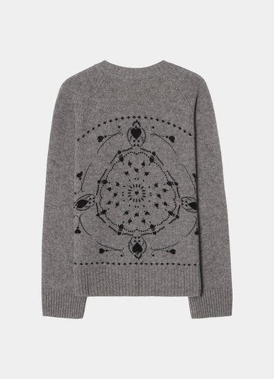 Bandana Sweater grey