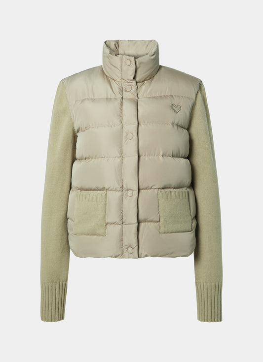 Cloud puffer jacket Pistachio