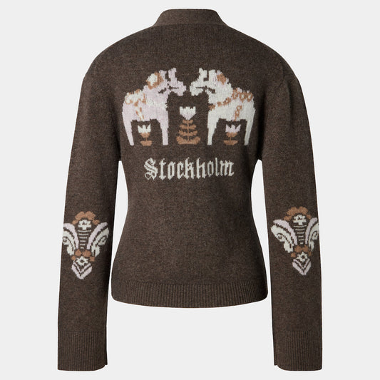 Stockholm Cardigan Brown
