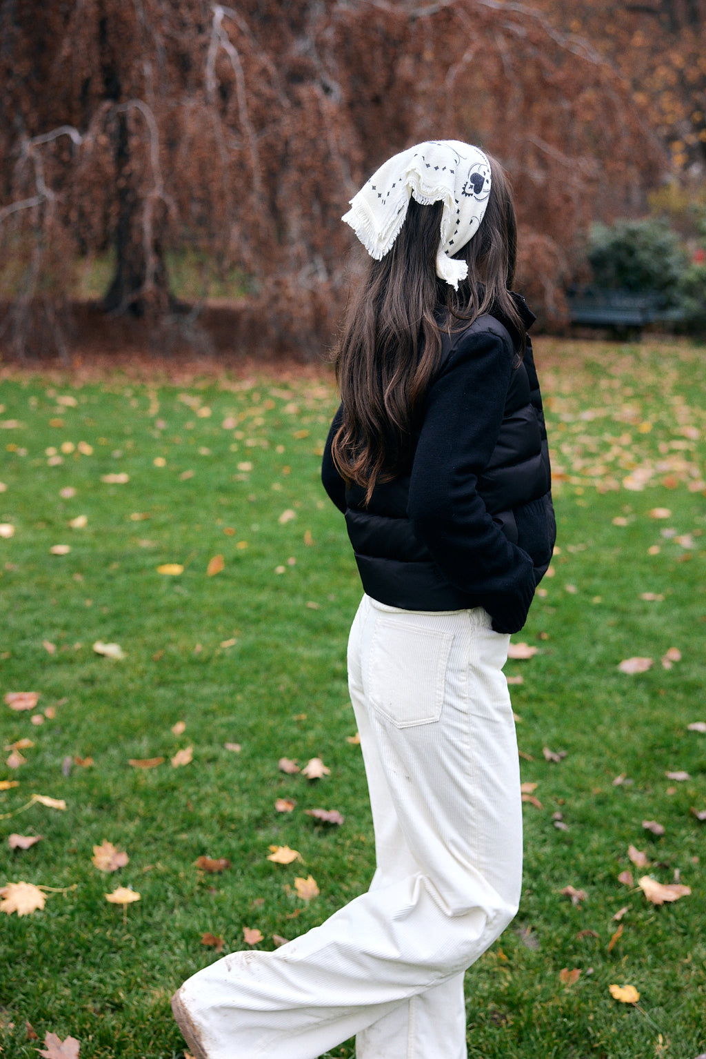 Cloud puffer jacket black