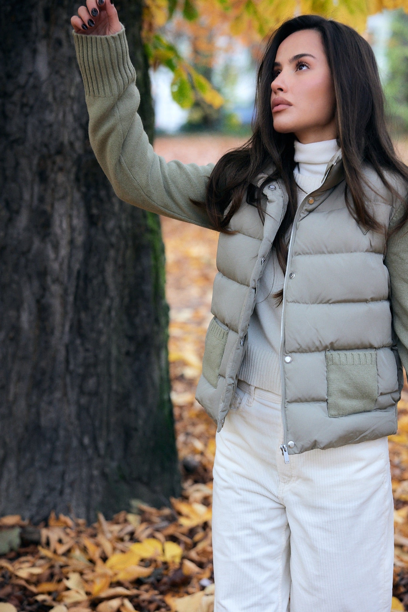 Cloud puffer jacket Pistachio