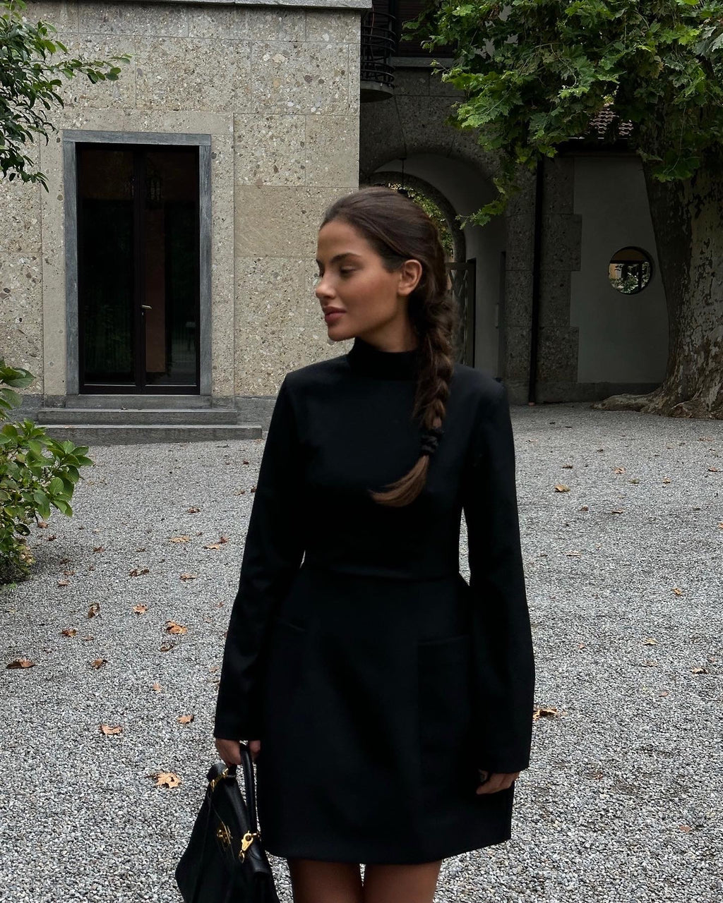 Paris Long Sleeve Dress