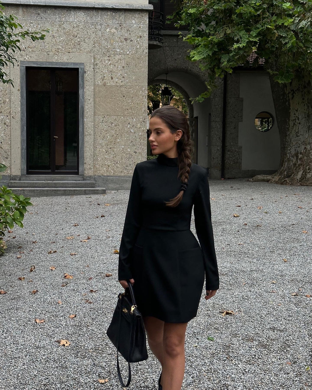 Paris Long Sleeve Dress