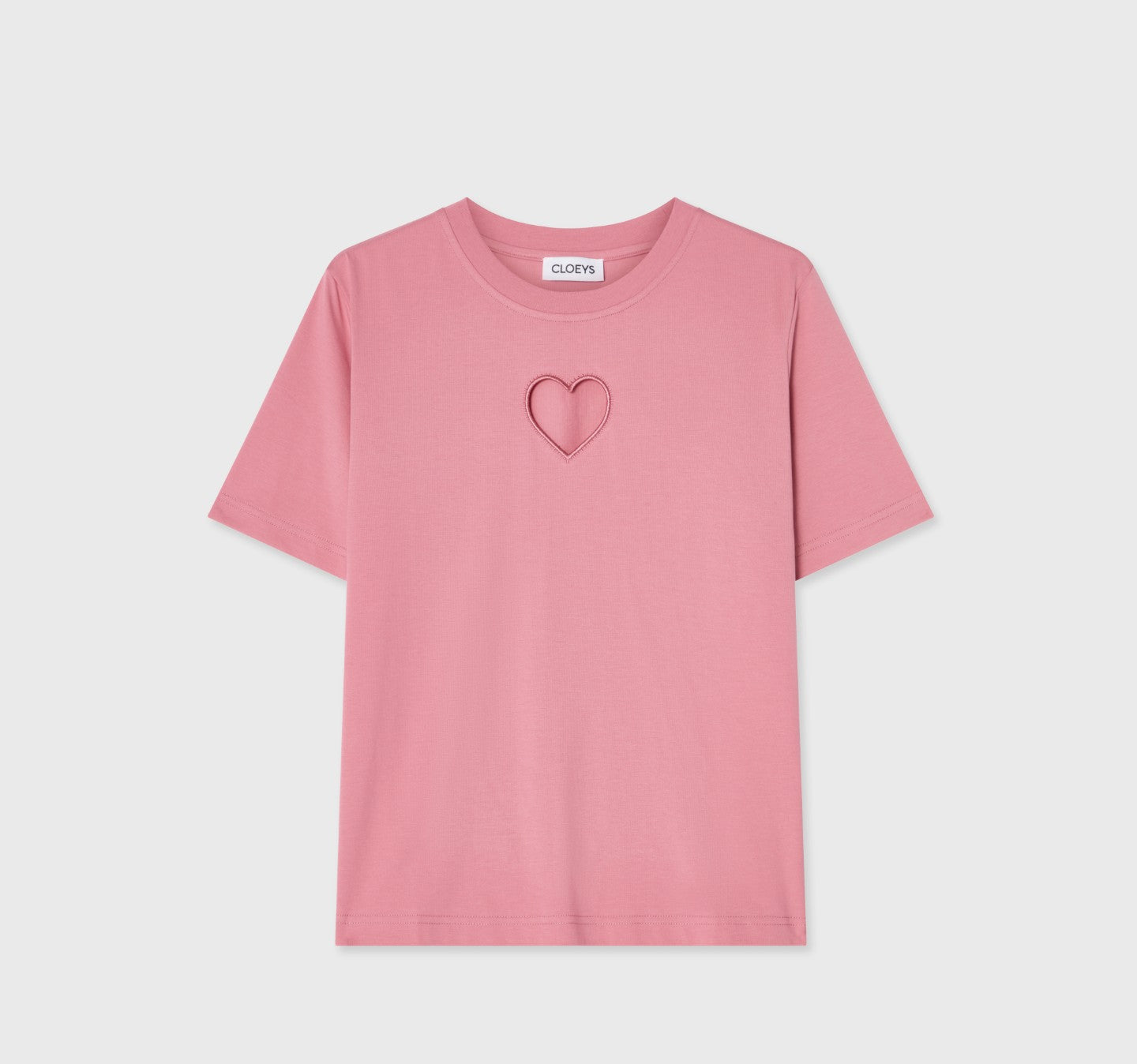 Heart T-shirt Pink