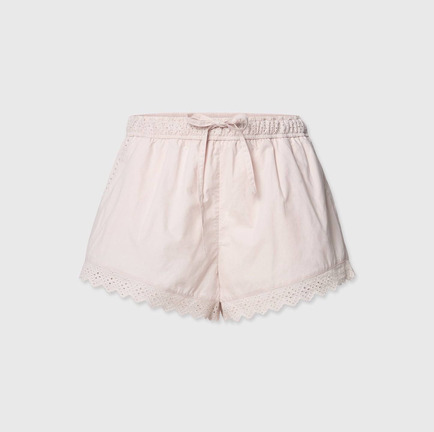 Broderie Shorts Pink